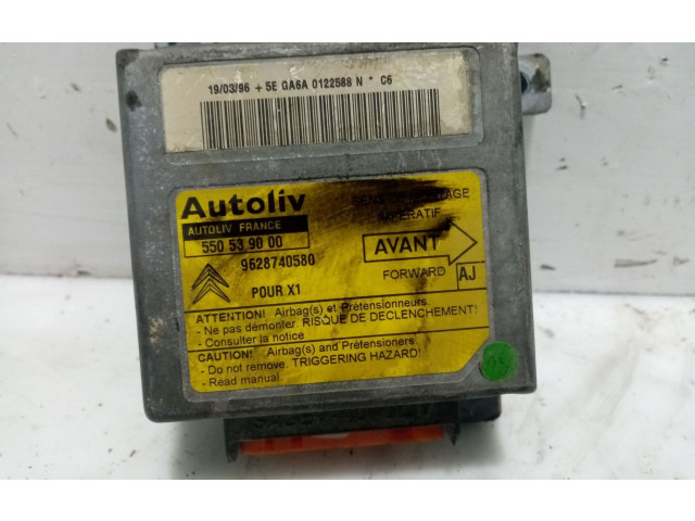 Блок подушек безопасности 550539000, 9628740580 Citroen Xantia