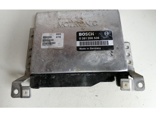 Блок управления двигателя 0261200536 Alfa Romeo 155