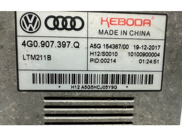Блок управления 4G0907397Q Audi Q3 8U