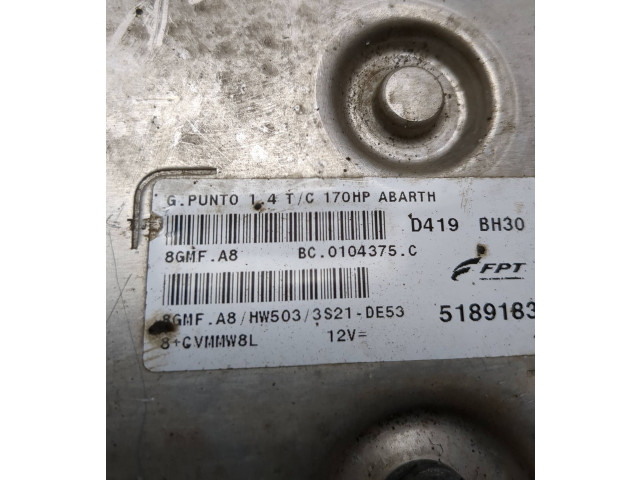 Řídící jednotka 51891836, BC0104375C   Fiat Punto Evo 2012