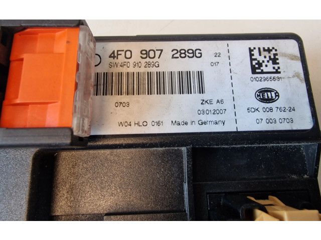 Блок комфорта 4F0907289G   Audi A6 S6 C6 4F   