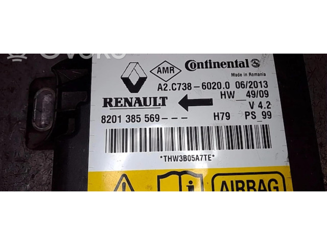 Блок подушек безопасности 8201385569 Dacia Duster