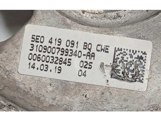 Руль Skoda Fabia Mk3 (NJ) 2015 - 2021 года 5E0419091BQ, 5E0419091BQCWE