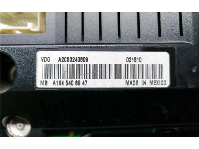 Панель приборов A2C53240809, A1645408947   Mercedes-Benz ML W164       