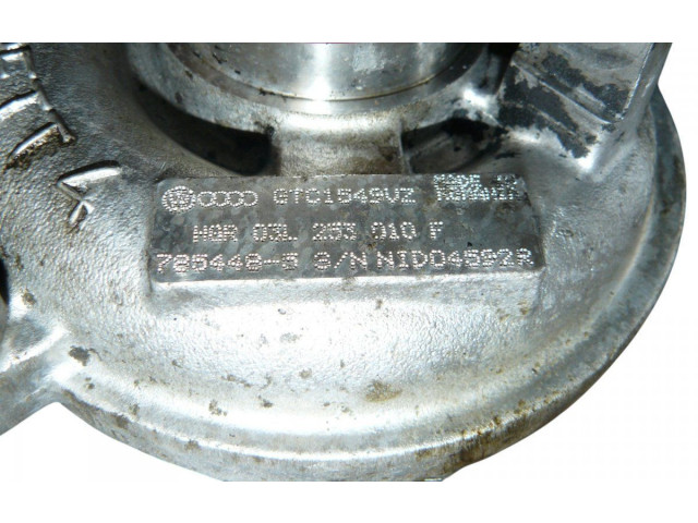  Турбина Skoda Superb B6 (3T)  GTC1549VZ, 03L253010F   для двигателя CFGB      