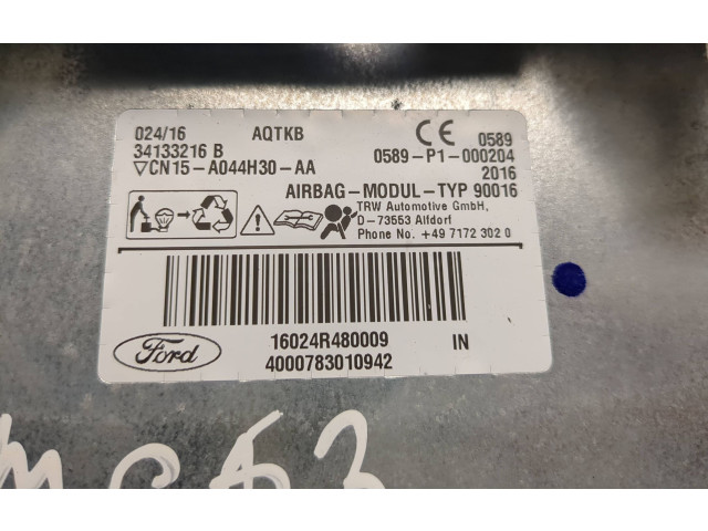 Подушка безопасности пассажира 34133216B, 0589P1000204 Ford Ecosport