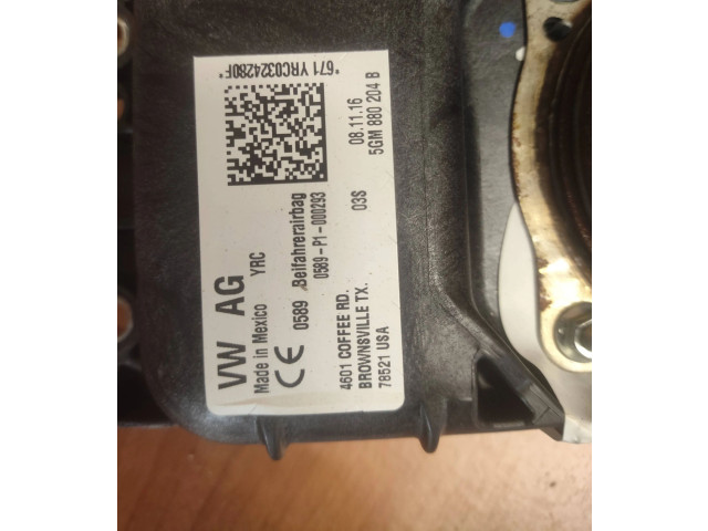 Подушка безопасности пассажира 5GM880204B, 78521USA   Volkswagen Jetta VI