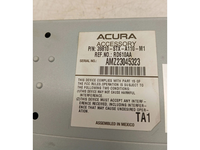 Дисплей    39810STX, RD610AA   Acura MDX II