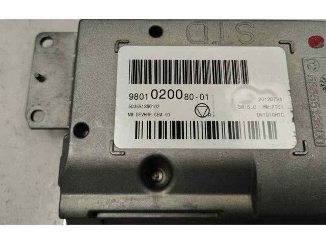 Дисплей 9801020080-01 Citroen C5