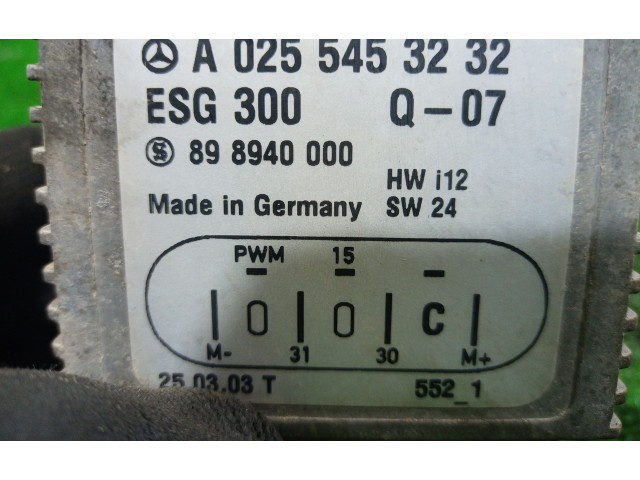 Блок управления A0255453232, A0255453232   Mercedes-Benz A W168