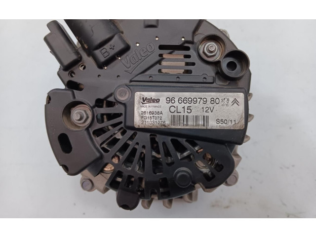 Генератор 9666997980 Citroen C4 I