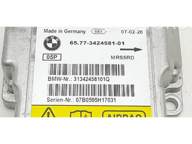Блок подушек безопасности 65773453791, 65.77-3424581-01 BMW X3 E83