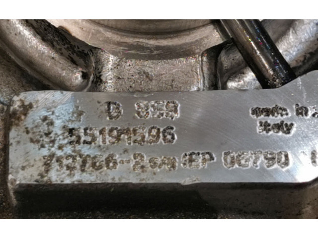 Turbodmychadlo Турбина 55191596 Fiat Multipla 186A8000