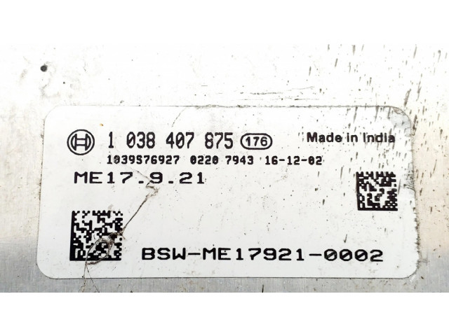 Řídící jednotka 391F203GA0, 1038407875 Hyundai i20 (GB IB) 2017