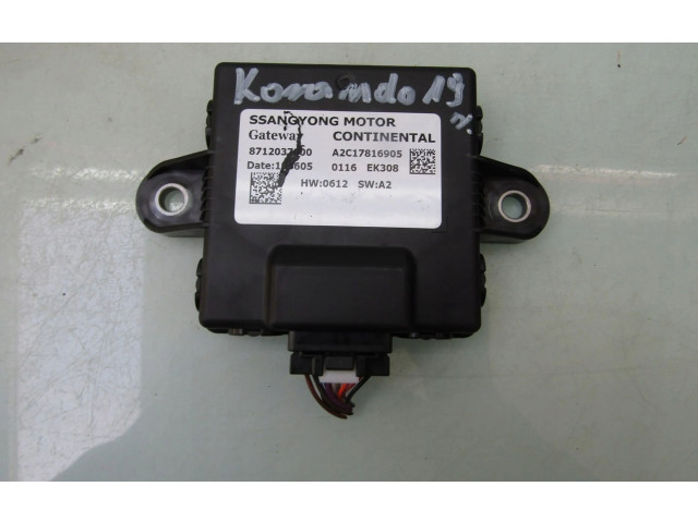 Блок управления 8712037000, A2C17816905 SsangYong Korando