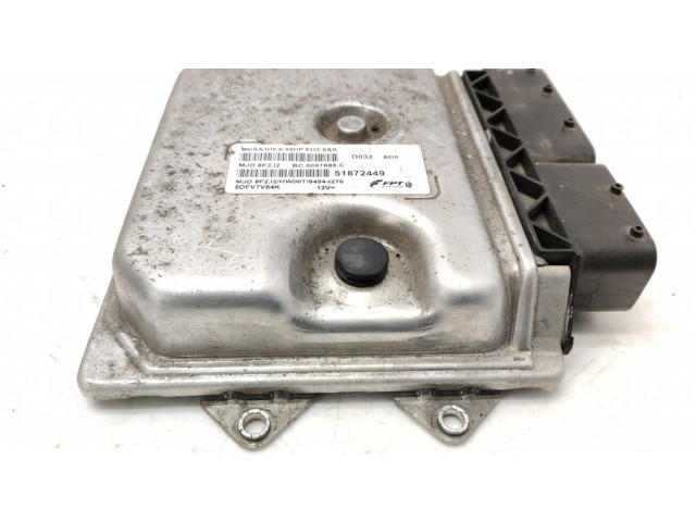 Блок управления двигателя 51872449, 8DFV7V84K Lancia Musa