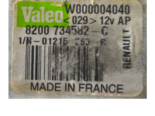 Моторчик заднего дворника W000004040, 8200734582 Dacia Duster