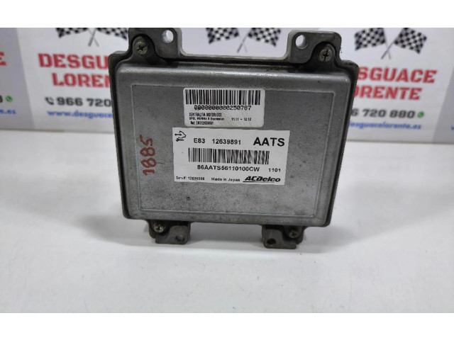 Блок управления двигателя E8312639891 Opel Meriva B