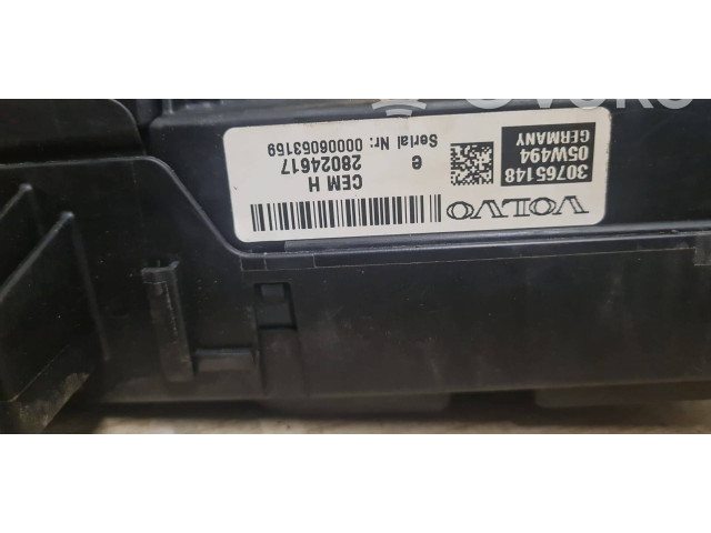 Pojistková skříňka 30765148, 05W494 Volvo XC90 2005