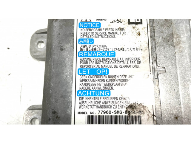 Блок подушек безопасности 77960SMG, E014M1   Honda Civic