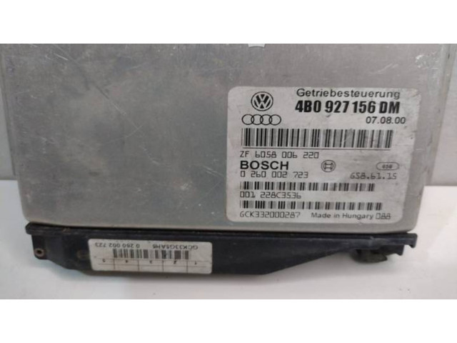 Блок управления коробкой передач 4B0927156DM, 0260002723   Audi A6 S6 C5 4B