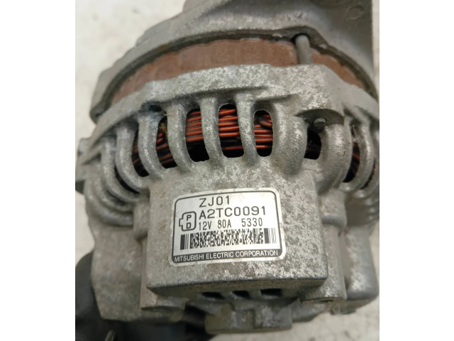 Генератор A2TC0091, 12V80A5330 Mazda 3 I