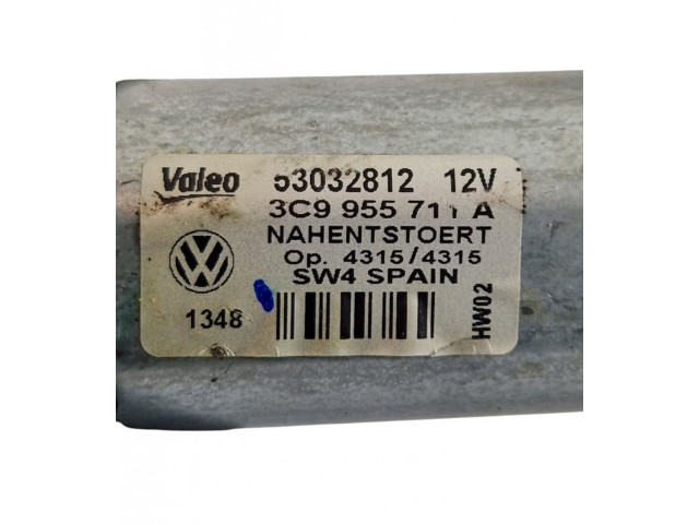Двигатель стеклоочистителя заднего стекла     53032812, 3C9955711A    Volkswagen PASSAT B6 