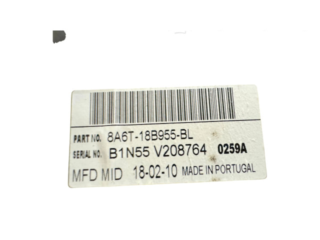 Поршень Экран/ дисплей / маленький экран 8A6T18B955BL, B1N55V208764 Ford Fiesta