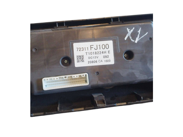 Блок управления климат-контролем 72311fj100   Subaru XV