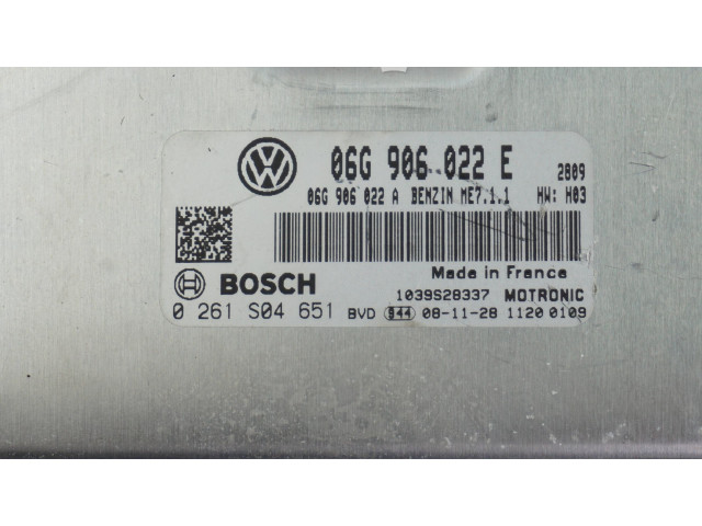 Řídící jednotka 06G906022E, 0261S04651 Volkswagen Caddy 2005