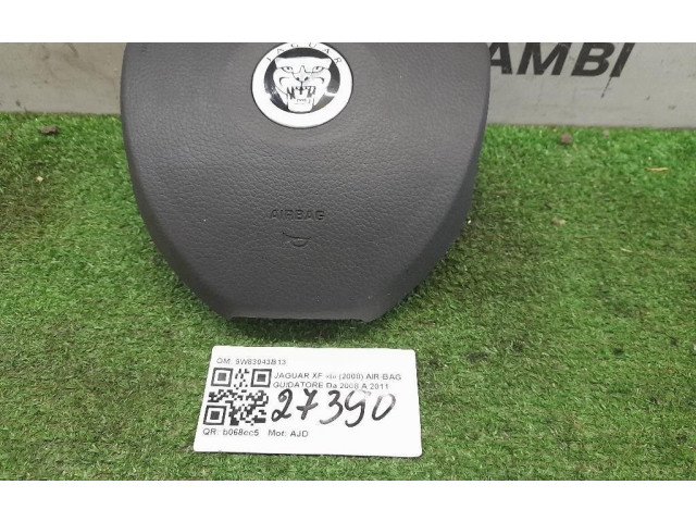 Подушка безопасности водителя 9W83043B13, 9W83043B13   Jaguar XF X250