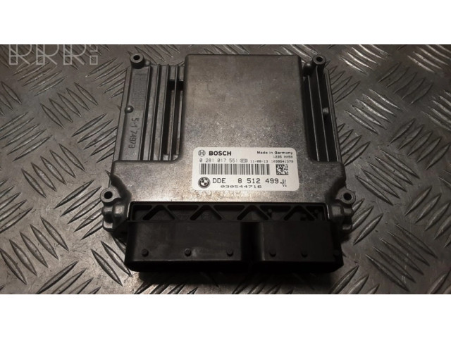 Řídící jednotka 0281017551, 8512499 BMW X1 E84 2011