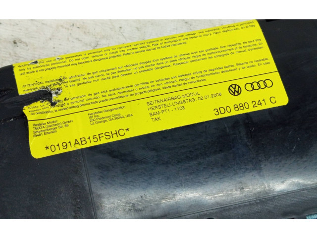 Подушка безопасности в сиденье 3D0880241C   Volkswagen Phaeton