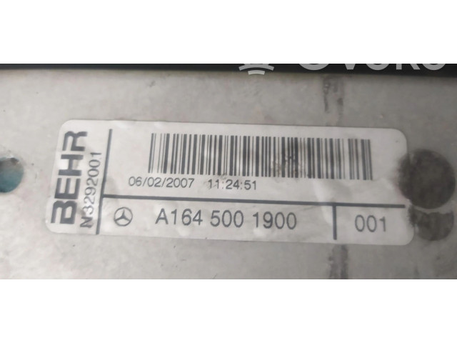 Интеркулер A1645001900 Mercedes-Benz ML W164