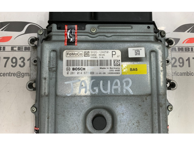 Масляный насос 9X2Q12A650PAF, 0281014671 Jaguar XJ X351