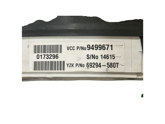 Панель приборов 9499671, 0173296   Volvo V70       