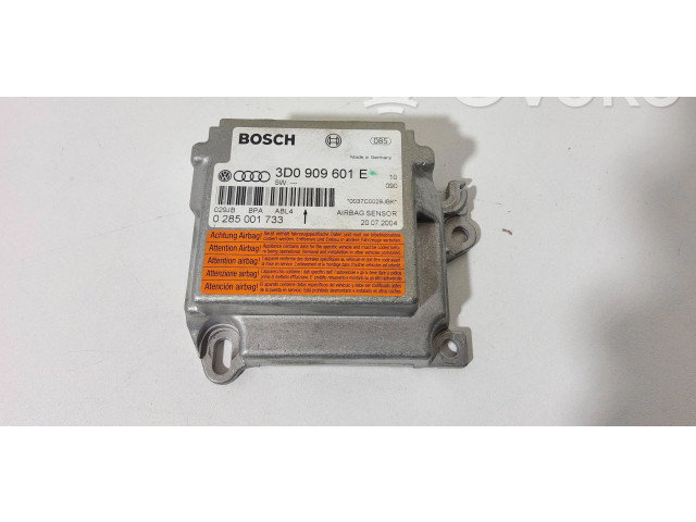 Блок подушек безопасности 3D0909601E, 0285001733 Volkswagen Phaeton