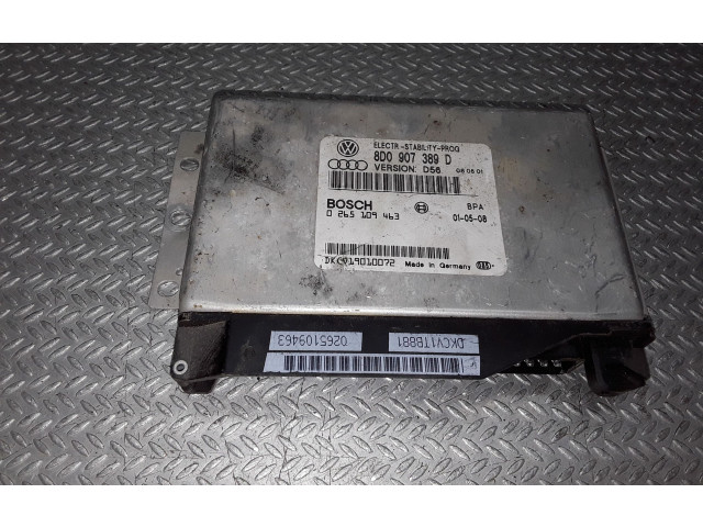 Блок управления АБС 8D0907389D, 0265109463   Audi A6 S6 C5 4B