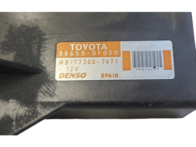 Блок управления климат-контролем 886500F030, MB1773007471   Toyota Corolla Verso E121