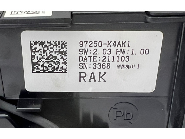 Блок управления климат-контролем 97250-K4AK1, 97250K4AK1   Hyundai Kona I