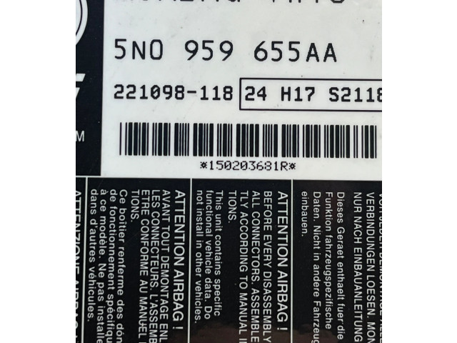 Блок подушек безопасности 5N0959655AA   Volkswagen PASSAT B7