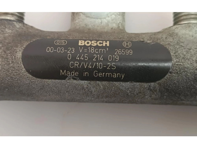 Топливная рампа 0445214019 Citroen Xsara для двигателя RHY