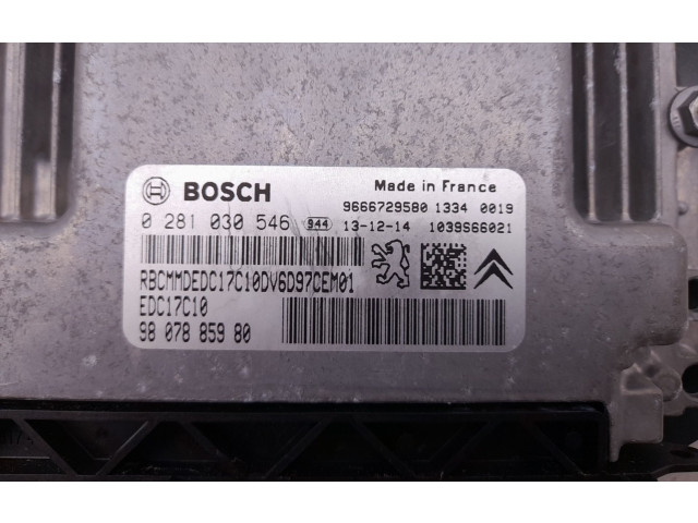 Řídící jednotka 0281030546 Citroen Berlingo 2014
