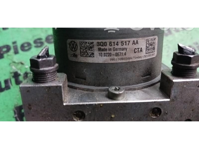 Блок АБС 3Q0614517AA, 3Q0614517AA. Volkswagen Golf VII 2013 - 2019 года