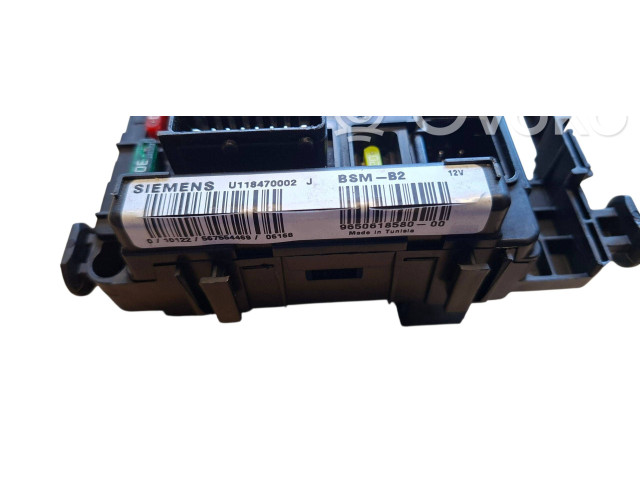 Pojistková skříňka Řídící jednotka BSM 9650618580 Citroen Berlingo 2006