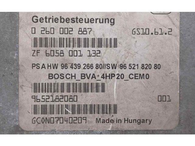 Блок управления коробкой передач BOSCH Citroen C5