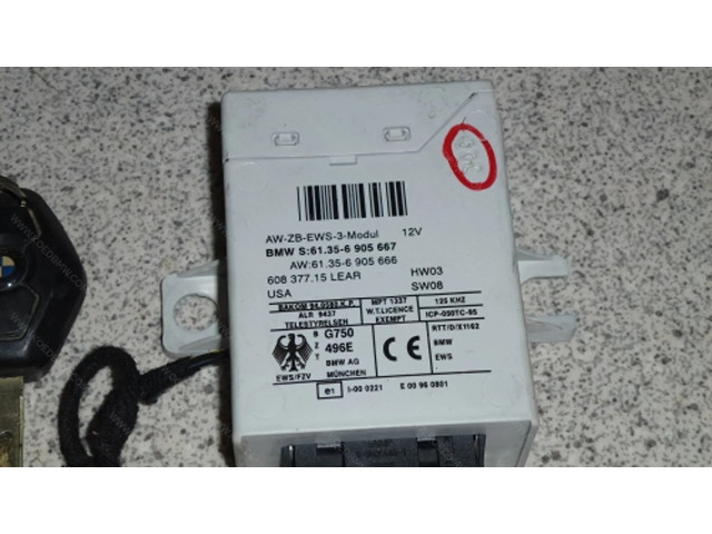 Блок управления двигателя 12147561468 BMW Z4 E85 E86