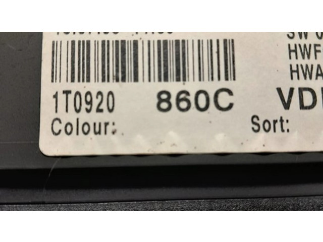 Панель приборов 1T0920860C, VWZ7Z0C7904466   Volkswagen Touran I       