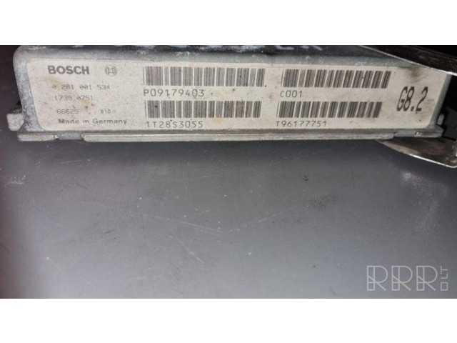 Řídící jednotka 0281001534, P09179403 Volvo S70 V70 V70 XC 1999