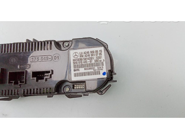 Блок управления климат-контролем A2469000515 Mercedes-Benz A W176